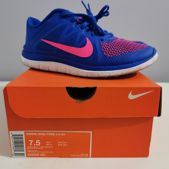 NIKE Free 4.0 V4 Womens Size 7.5 - Picture 7 of 8